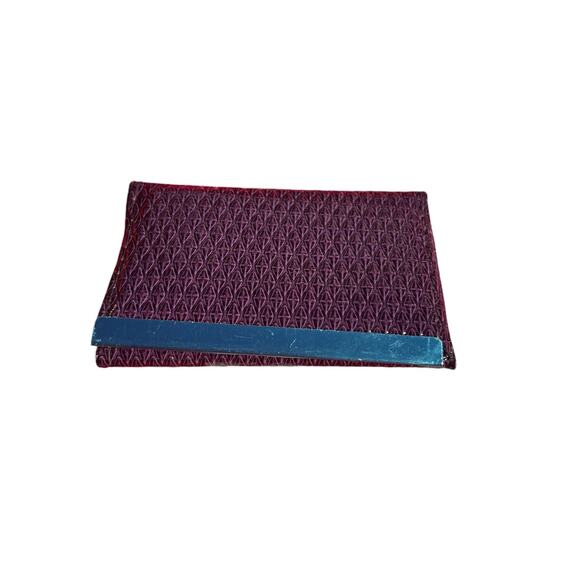 Purple Retro Small New In Pack Card Wallet ID Card Holder Never Used Deadstock - Picture 3 of 13